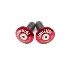 Acabamento de Guidão Corona Vermelho