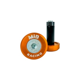 Acabamento de Guidão Mid Racing Laranja