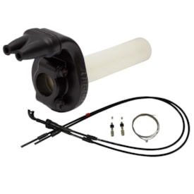 Acelerador Rápido Circuit 4 Tempos Universal Preto com Cabo Crf 230 Crf 250f Tornado Ttr 230