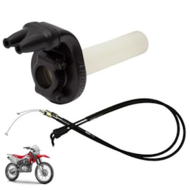 Acelerador Rápido Crf 230 + Cabo Circuit Preto