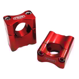 Adaptador de Guidão 22mm Baixo Nfs Vermelho