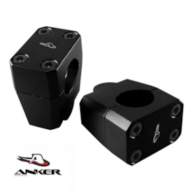 Adaptador De Guidão 28 Mm Anker Preto