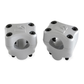 Adaptador de Guidão 28mm Biker Prata