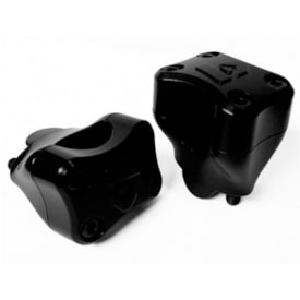 Adaptador de Guidão 28mm Biker Preto