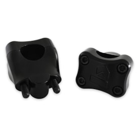 Segunda imagem do produto Adaptador de Guidão 28mm Biker Preto