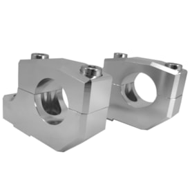 Adaptador de Guidão Avançado 22mm Corona Prata