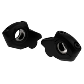 Adaptador de Guidão Avançado 28mm Mesa 28mm Okta Elegance Preto