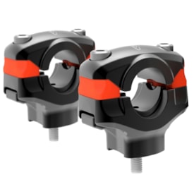 Adaptador De Guidão Shock Ktm 28 Mm Anker Preto