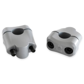 Segunda imagem do produto Adaptador Guidão 22mm Biker Prata