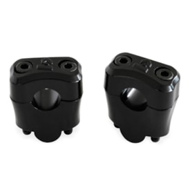 Adaptador Guidão 22mm Biker Preto