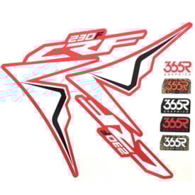 Adesivo Aleta Tanque Crf 230 Vinil Biker
