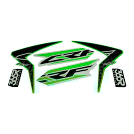 Adesivo de Aleta Tanque Crf 230 Mod. 15 Vinil Verde