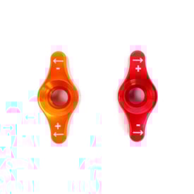 Segunda imagem do produto Ajuste De Click Suspensão Dianteira Wp Ktm - Husqvarna Bms Vermelho Laranja