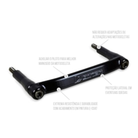 Segunda imagem do produto Alça Lateral Traseira Mxf 270fi 2026 Biker Preto