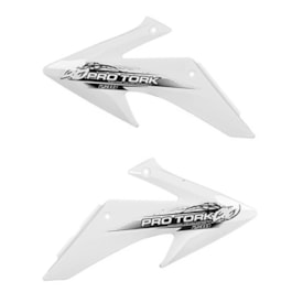 Aleta de Tanque Crf 230 08/14 Protork Branco