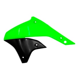 Segunda imagem do produto Aleta de Tanque Klx 450r Amx Verde Preto