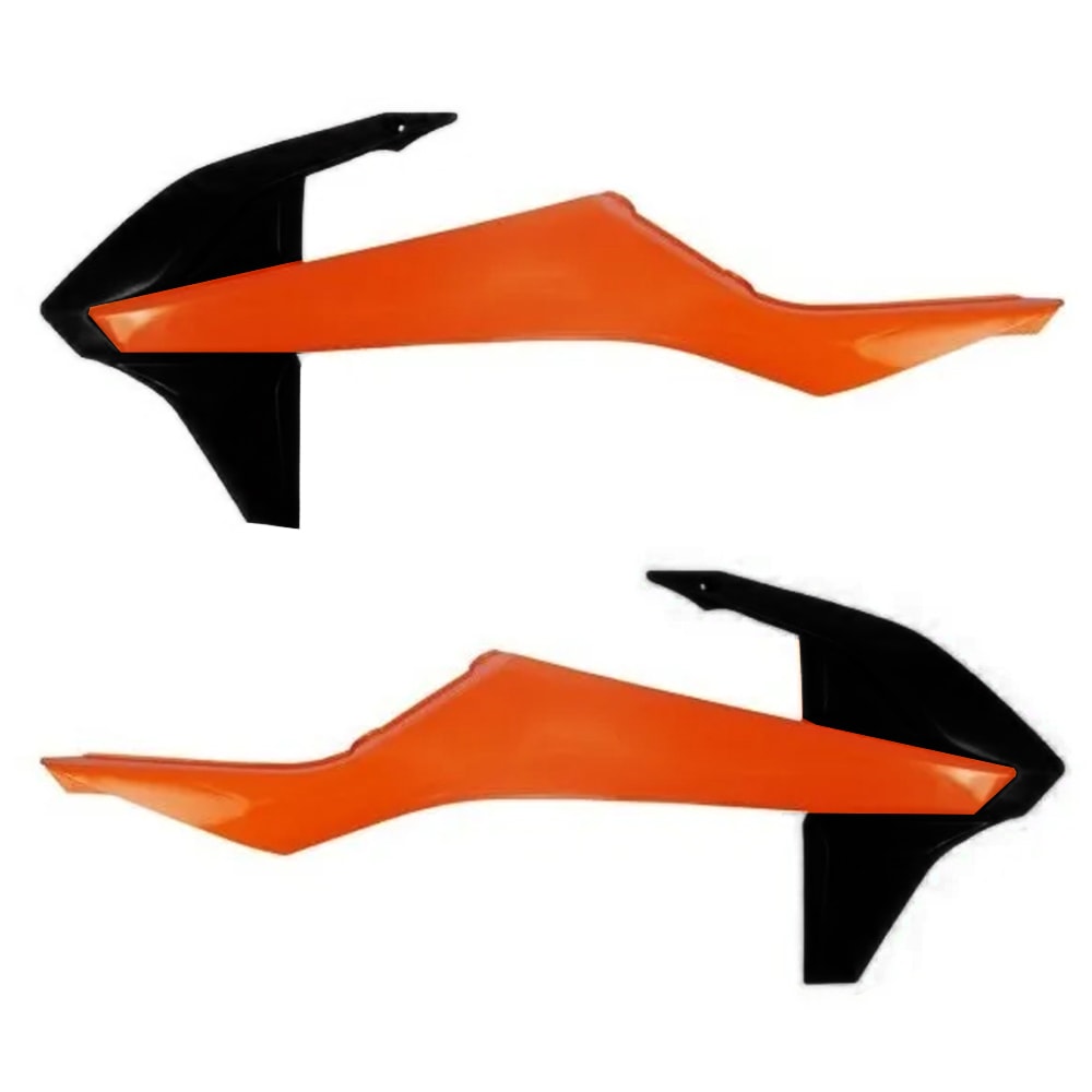 Aleta de Tanque Ktm 125 150 250 350 450 Sx Sxf 16/18 Amx Laranja Preto
