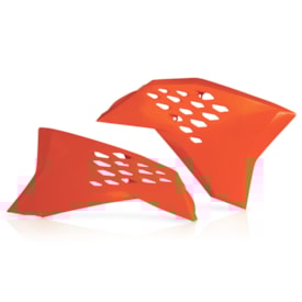 Aleta de Tanque Ktm 125 250 450 505 Sx Sxf 07/10 Laranja Acerbis