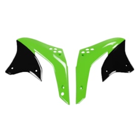 Aleta de Tanque Kxf 450 06/08 Verde Preto Ufo