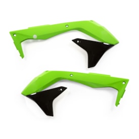 Aleta de Tanque Kxf 450 16/18 Acerbis Verde Preto