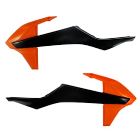 Aleta de Tanque Mxf 250rx 18/19 - 300rx 18/19 Amx Preto Laranja
