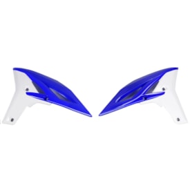 Aleta de Tanque Yzf 250 10/12 - Wrf 450 12/15 Azul Branco Ufo