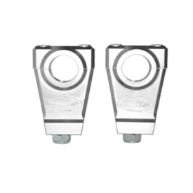 Alongador de Guidão 28mm Torre Mesa Corona Prata