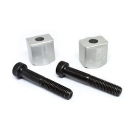 Alongador de Guidão Ktm Husqvarna Gas Gas Husaberg Biker Riser Bar Prata