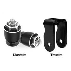 Alongador de Suspensão Dianteira e Traseira Crf 250f - Tornado Anker Preto