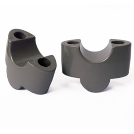 Alongador para Adaptador Guidão 22mm Biker Prata