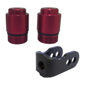 Alongador Suspensão Crf 250f Dianteira + Traseira Cw Parts