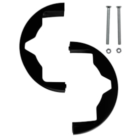 Segunda imagem do produto Anti Block da Corrente Crf 250f - Crf 300f Traseiro Amx Defender Preto