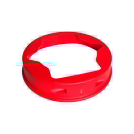 Anti Block da Corrente Crf 250f - Crf 300f Traseiro Amx Defender Vermelho