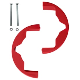 Anti Block da Corrente Tornado Traseiro Amx Defender Vermelho