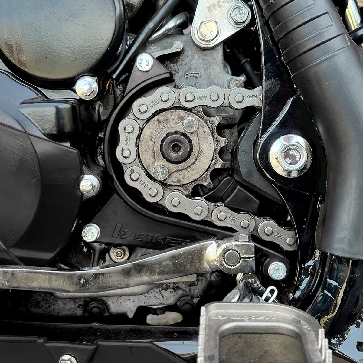 Segunda imagem do produto Anti Block da Corrente Tornado Xr 250 Dianteiro Biker Preto