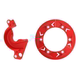 Anti Block Dianteiro Traseiro Crf 230 Okta Vermelho