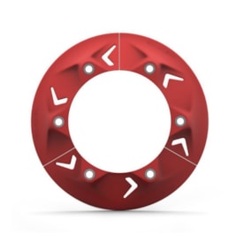 Anti Block Traseiro Crf 230 / Crf 250f Vermelho Anker