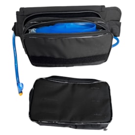 Segunda imagem do produto Bag Pochete Ferramentas Hidratação Hss Back 2 Litros Preto