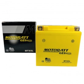 Segunda imagem do produto Bateria Motobatt Gel Crf 230 - Crf 250f 12v MTX5L