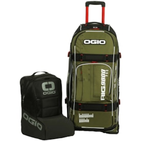 Bolsa de Equipamentos Ogio Rig 9800 Pro Wheeled Spitfire Verde Militar