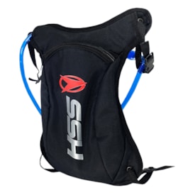 Bolsa Mochila de Hidratação Hss Tec7 Compact 1 Litro Preto