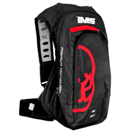 Bolsa Mochila de Hidratação Ims MX 2,5L Preto Vermelho