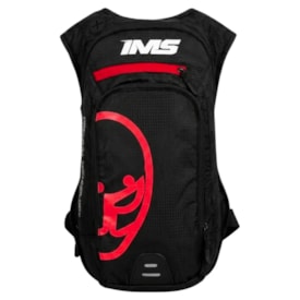 Segunda imagem do produto Bolsa Mochila de Hidratação Ims MX 2,5L Preto Vermelho