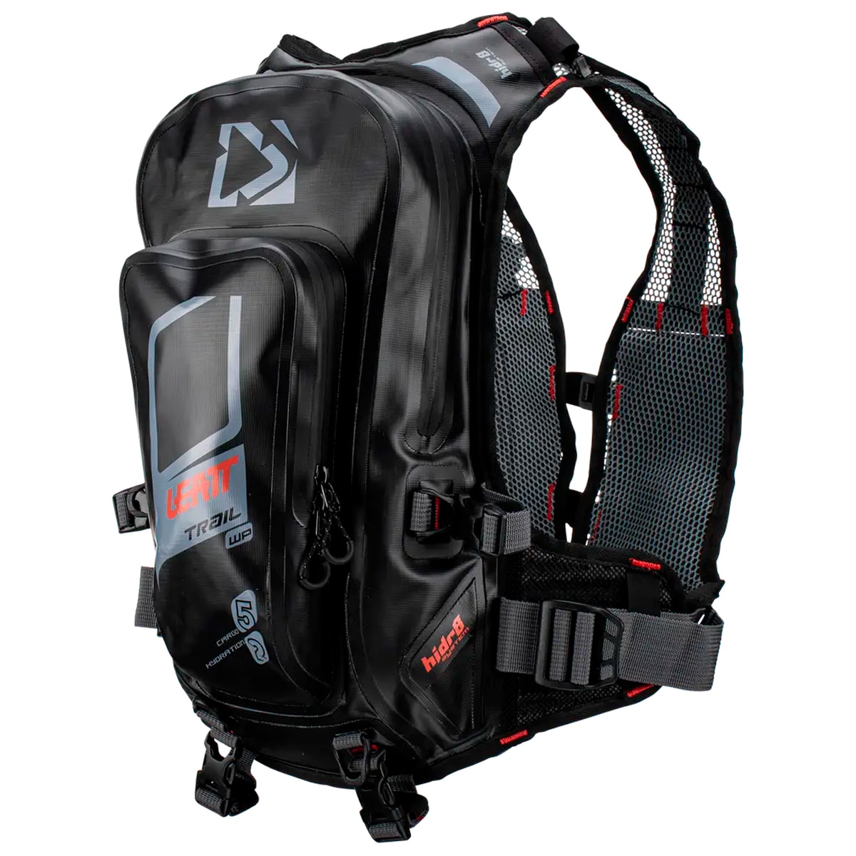 Segunda imagem do produto Bolsa Mochila de Hidratação Leatt Hydradri WP 2.0 Preto 2L