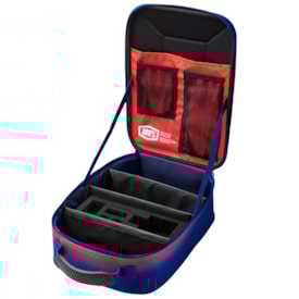 Segunda imagem do produto Bolsa para Óculos 100% Geo Vermelho Azul