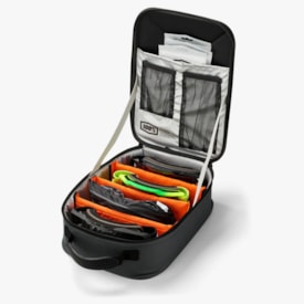 Segunda imagem do produto Bolsa para Óculos 100% Tech Preto Fluor