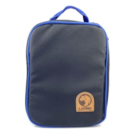 Segunda imagem do produto Bolsa para Óculos Lizard Preto Azul