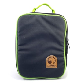 Segunda imagem do produto Bolsa para Óculos Lizard Preto Verde
