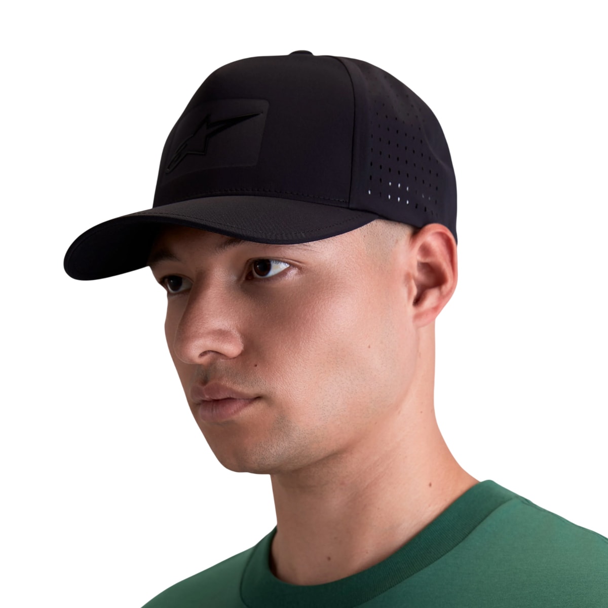 Segunda imagem do produto Boné Alpinestars Algo Perf Ajustável Preto