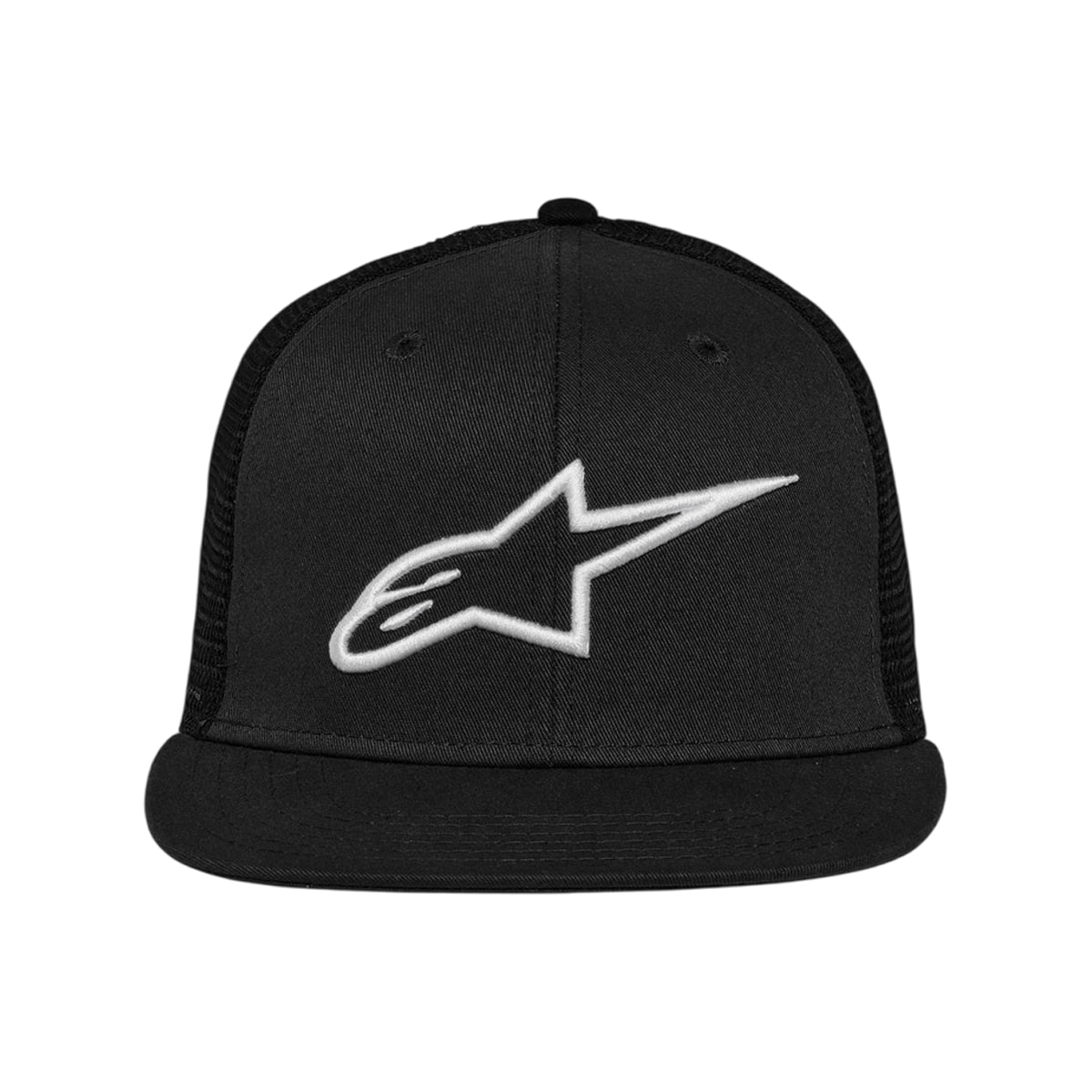 Segunda imagem do produto Boné Alpinestars Corp Trucker Snapback Preto